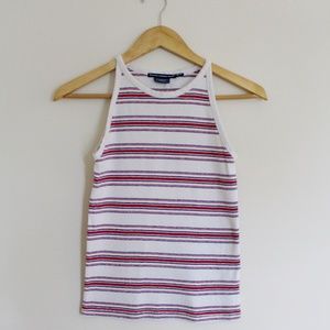 Ralph Lauren Sport Striped Bengal Halter Top